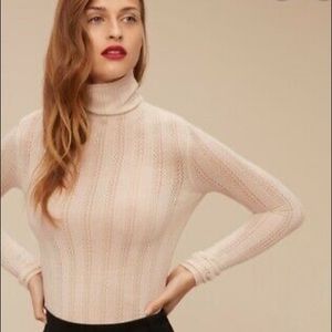 Aritzia merino wool turtleneck